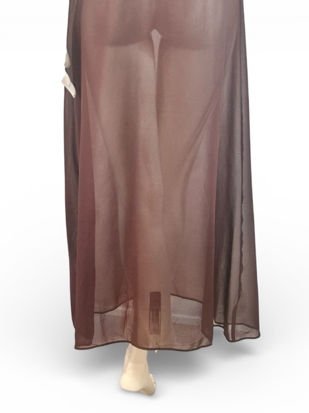 Zara Sheer Maxi Slip Dress NWOT Small - Picture 10 of 11